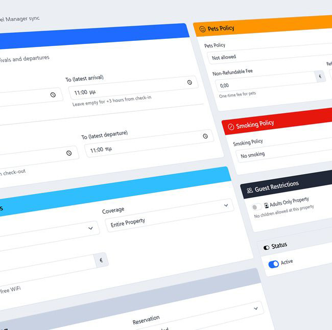 Property Policies Screenshot